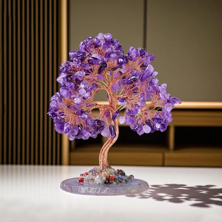 Crystal Tree-purple crystal